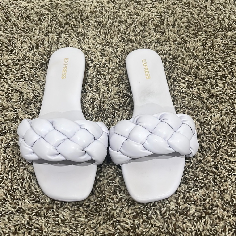 Brand new white express flats